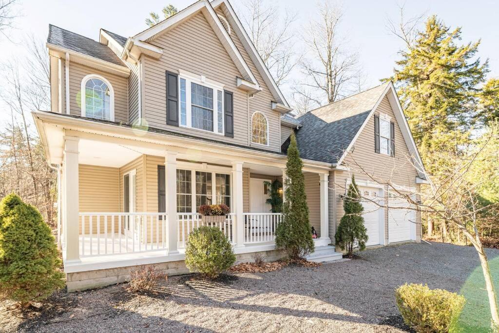 Luxury 4 Bedroom House In Pocono Mountains In Golf Course Near Lake Tobyhanna Exterior photo